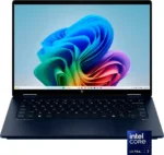 HP OmniBook X Flip 14-FM0013DX Intel Core Ultra 5 226v 16GB 512GB SSD 14.0" 2K Touchscreen x360 Display Backlit KB Win11 Atmospheric Blue