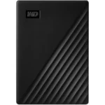 WD My Passport Portable Hard Drive, 4TB, USB 3.0, Black, WDBPKJ0040BBK