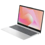 HP Laptop 15-FD0641NIA, Intel Core 5 120U Up to 5.0GHz, 8GB DDR5-5200MT/s RAM, 512GB PCIe NVMe M.2 SSD, 15.6" FHD Anti-Glare 250 Nits 62.5% sRGB, Intel Graphics, FreeDOS 3.0, Natural Silver - Image 4